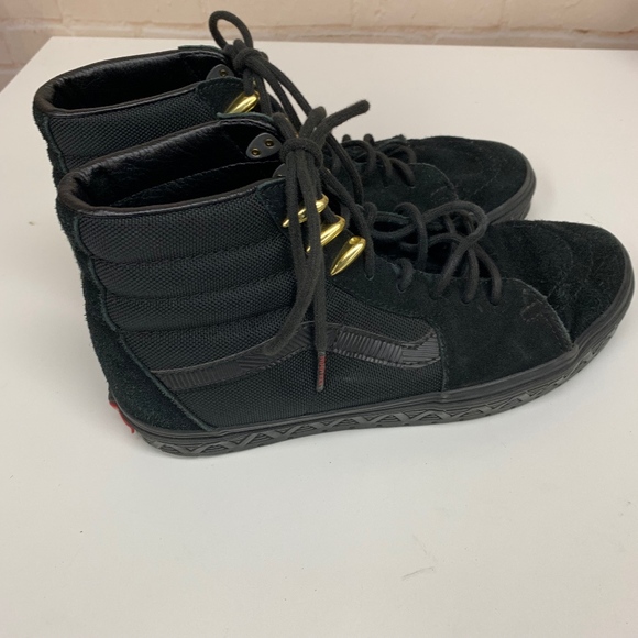 vans sk8 hi black panther